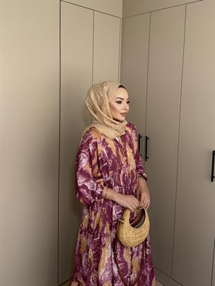 Seher Pamuk Vual Elbise Mürdüm