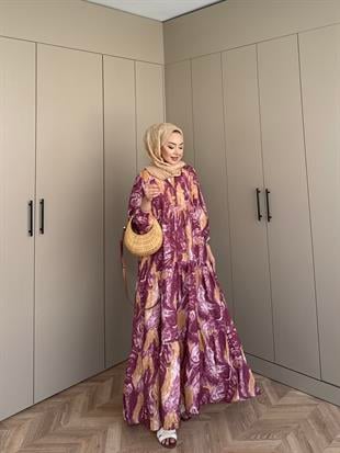 Seher Pamuk Vual Elbise Mürdüm