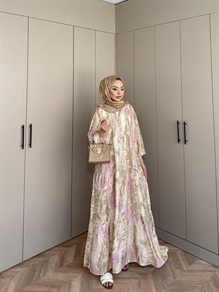 Seher Pamuk Vual Elbise Pudra