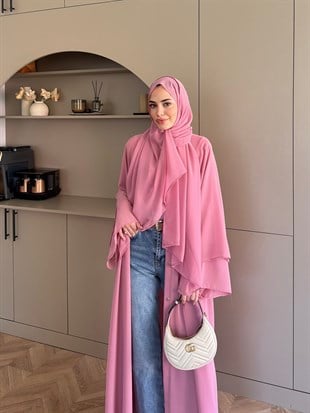 Sena Şallı Abaya Pembe (2000)