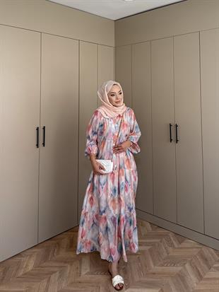 Sera Pamuk Vual Elbise 