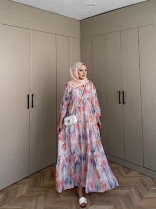 Sera Pamuk Vual Elbise 