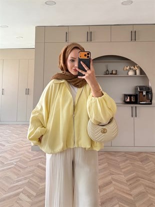Serga Bomber Ceket ButterYellow (833)