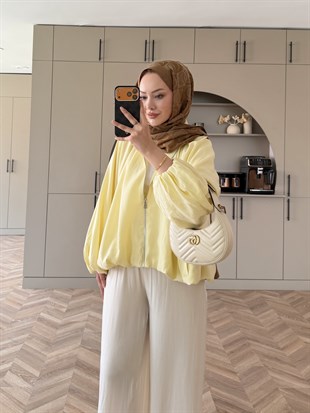 Serga Bomber Ceket ButterYellow (833)