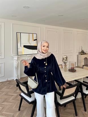 Sezu Angora Kaban Lacivert