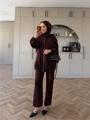 Taşlı Takım Acı Kahve (4404)