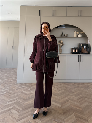 Taşlı Takım Acı Kahve (4404)