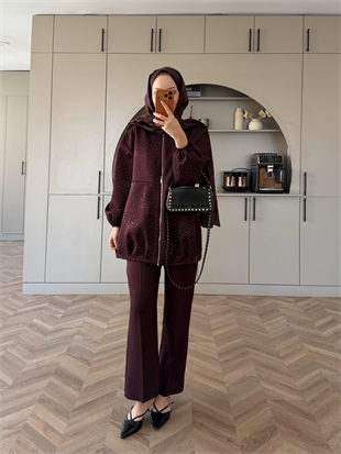 Taşlı Takım Acı Kahve (4404)