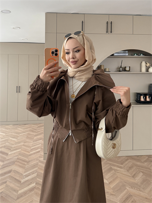 Shirin Etekli Takım Kahve (12023)