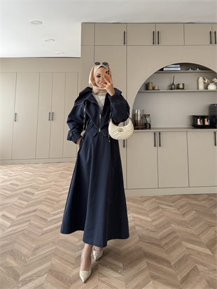 Shirin Etekli Takım Lacivert (12013)