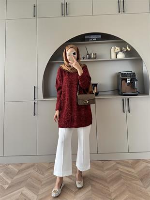 Simli Kazak Kırmızı