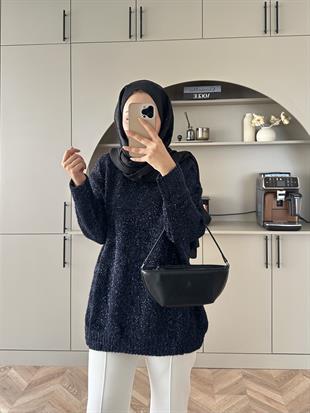 Simli Kazak Lacivert