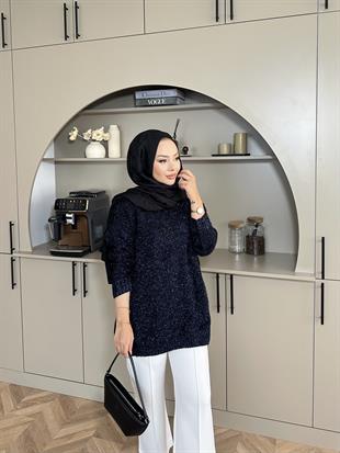 Simli Kazak Lacivert