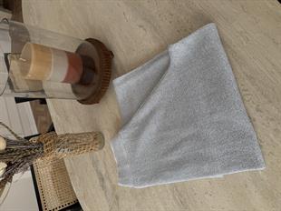 Simli Triko Pantolon Gri