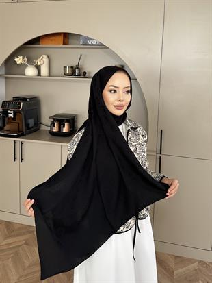 Siyah E Desen Naia Şal