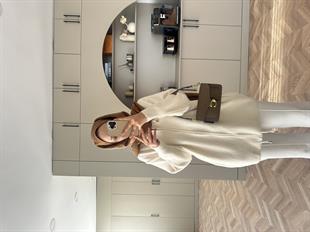 Sonya Angora Hırka Ekru