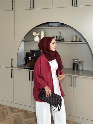 Soof Gömlek Mürdüm