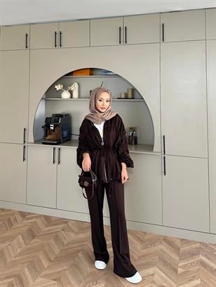 Sophia Büzgülü Takım Acı Kahve