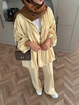 Pushe Büzgülü Takım Sarı