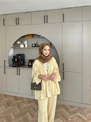 Pushe Büzgülü Takım Sarı