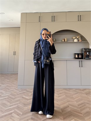 Spoon Oysh Pantolonlu Takım Lacivert (2378)