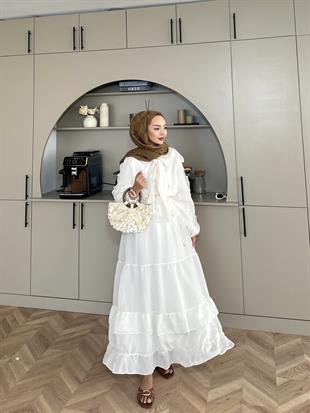 Swan Etekli Takım Ekru