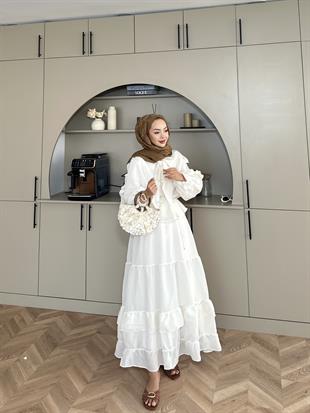 Swan Etekli Takım Ekru