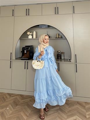 Swan Etekli Takım Mavi