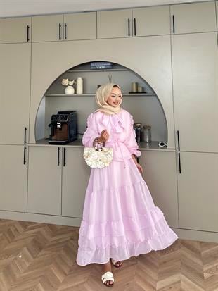 Swan Etekli Takım Pembe