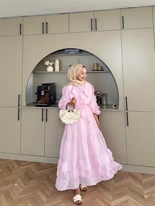 Swan Etekli Takım Pembe