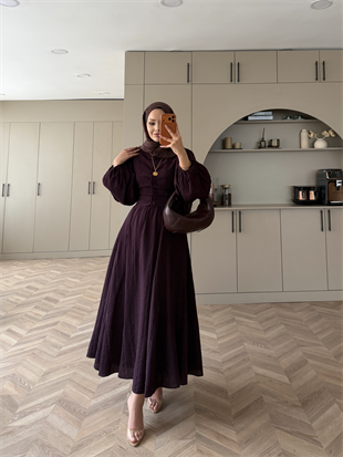 Tahras Gömlekli Etekli Takım Bordo (934)