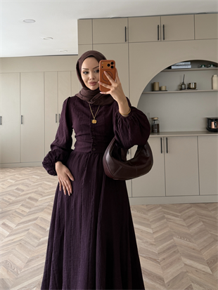 Tahras Gömlekli Etekli Takım Bordo (934)