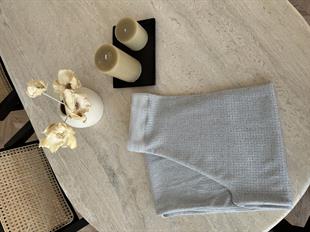 Taşlı Merserize Pantolon Gri