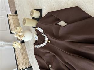 Tate Çelik Örme Kazak Kahve