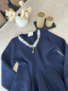 Tate Çelik Örme Kazak Lacivert