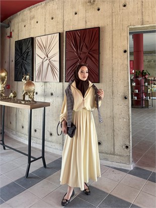 Tiana Oysh Etekli Takım ButterYellow (4553)