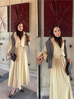 Tiana Oysh Etekli Takım ButterYellow (4553)