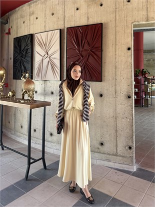 Tiana Oysh Etekli Takım ButterYellow (4553)