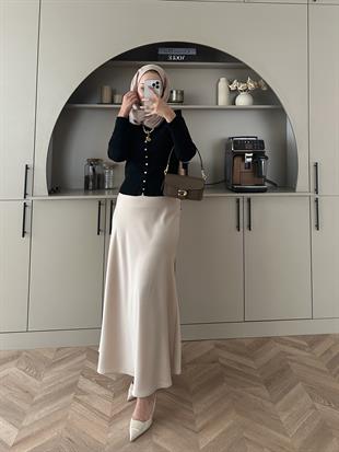 Tiana Saten Etek Bej