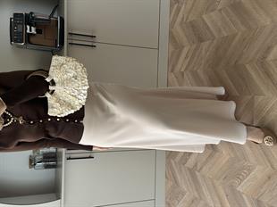 Tiana Saten Etek Bej