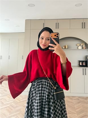 Vellora Ekose Etek Desen 3 Siyah