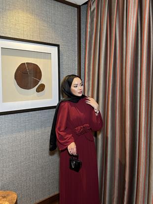 Victoria Elbise Bordo