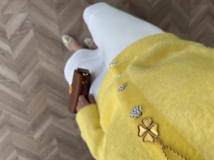 Vina Angora Hırka Sarı