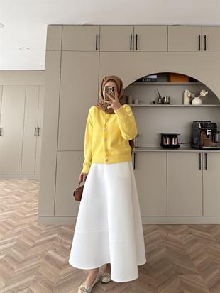 Vina Angora Hırka Sarı