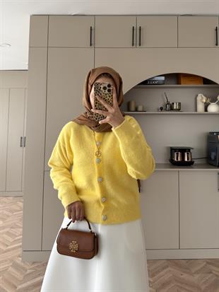 Vina Angora Hırka Sarı
