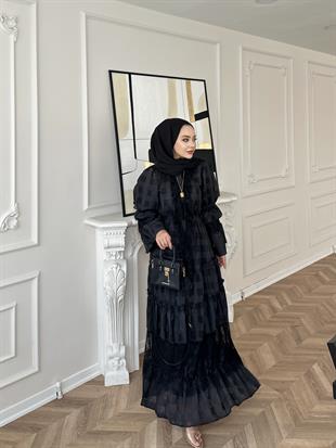 Visha Elbise Siyah