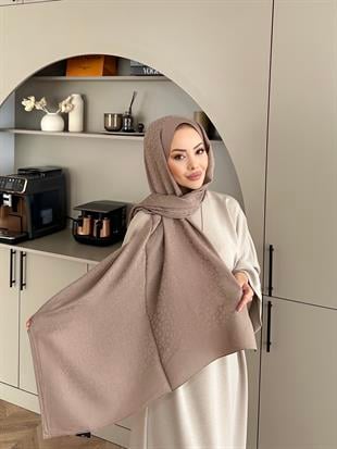 Vizon Zincir Desen Naia Şal 