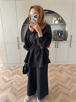 Wendy Pantolonlu Takım Siyah