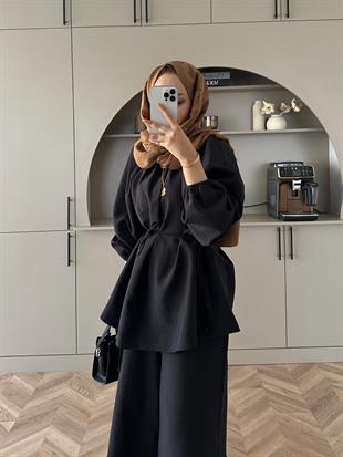 Wendy Pantolonlu Takım Siyah