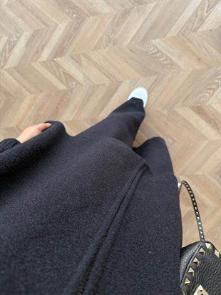 Zenya Angora Pantolonlu Takım Siyah